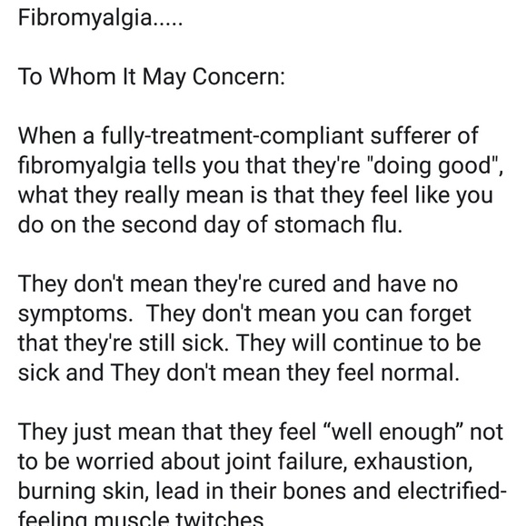 FIBROMYALGIA AWARENESS HELP US SPREAD! - Picture 6 of 7